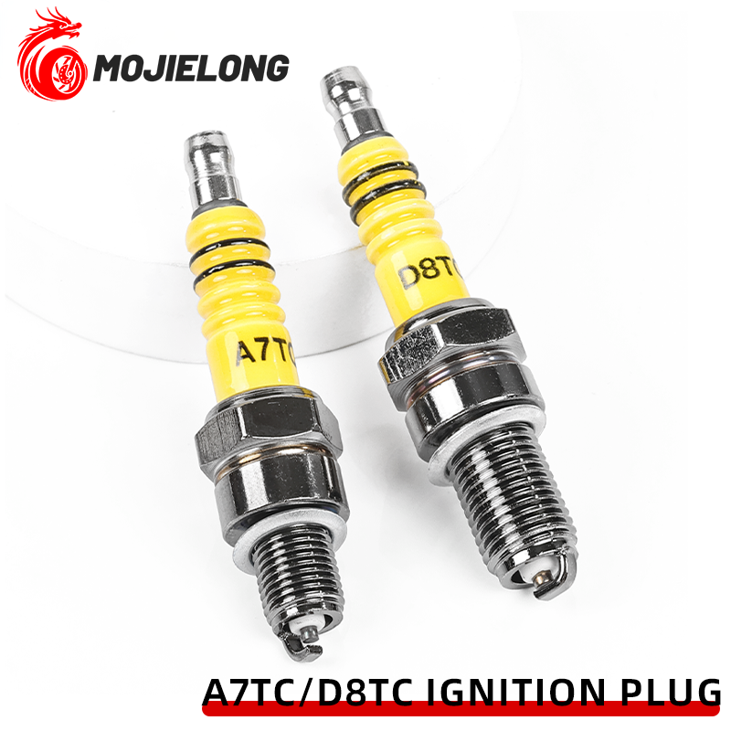 Motorcycle Spark Plug - 標準スパークプラグ、高性能アクセサリー、スズキ、ヤマハ、ホンダ、カワサキ、オフロードバイクに適合
