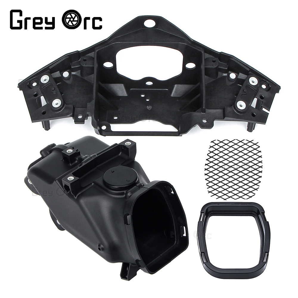 Motorcycle Gasket - オートバイラムエアインテークチューブダクトパイプカワサキ ZX 10R 2021-2023 ヘッドライトブラケットインテークマニホールドガスケットアクセサリー
