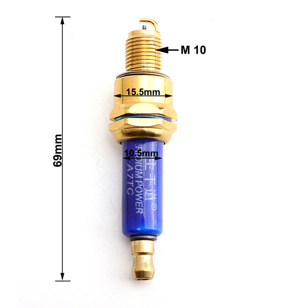 高性能イリジウム A7TC スパークプラグ CD70/CD1 - Motorcycle Spark Plug のレビューと価格