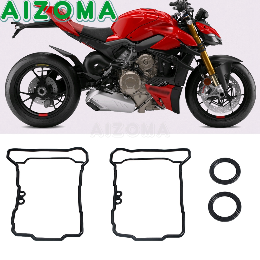 オートバイアクセサリーシリンダーヘッドカバーガスケットドゥカ - Motorcycle Gasket のレビューと価格